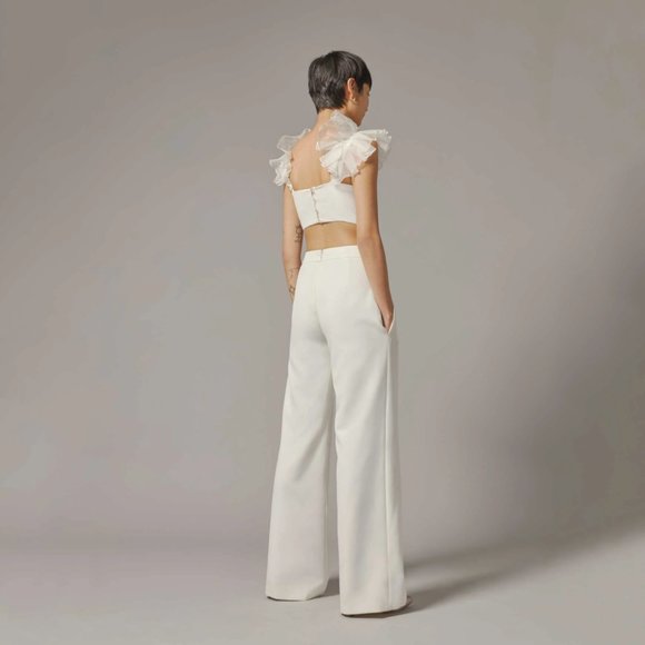Floravere M. Lin Crepe Jumpsuit - Picture 1 of 14